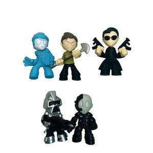 Funko Sci-Fi Mystery Minifigures Lot of 5 Tron Star Trek Matrix Galactica